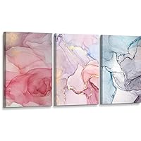 絵画　油絵　原画　抽象画　北欧　ピンク　アート　インテリア　F4 FUZZY 1°/ モダンアート インテリア アートパネル キャンバス